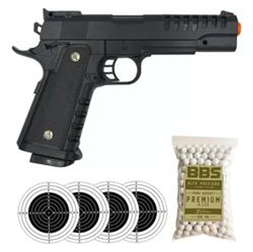 Pistola Airsoft Rossi 1911 V301 Spring Vigor M1911 Bbs 6mm