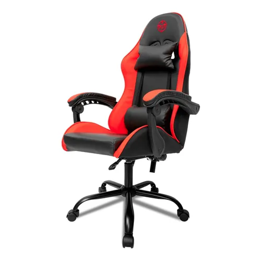 Cadeira de escritório TGT Heron TGT-HR gamer preta com estofado de couro sintético