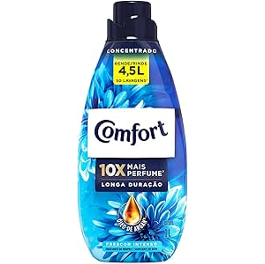 Comfort Amaciante Concentrado Frescor Intenso 1 L