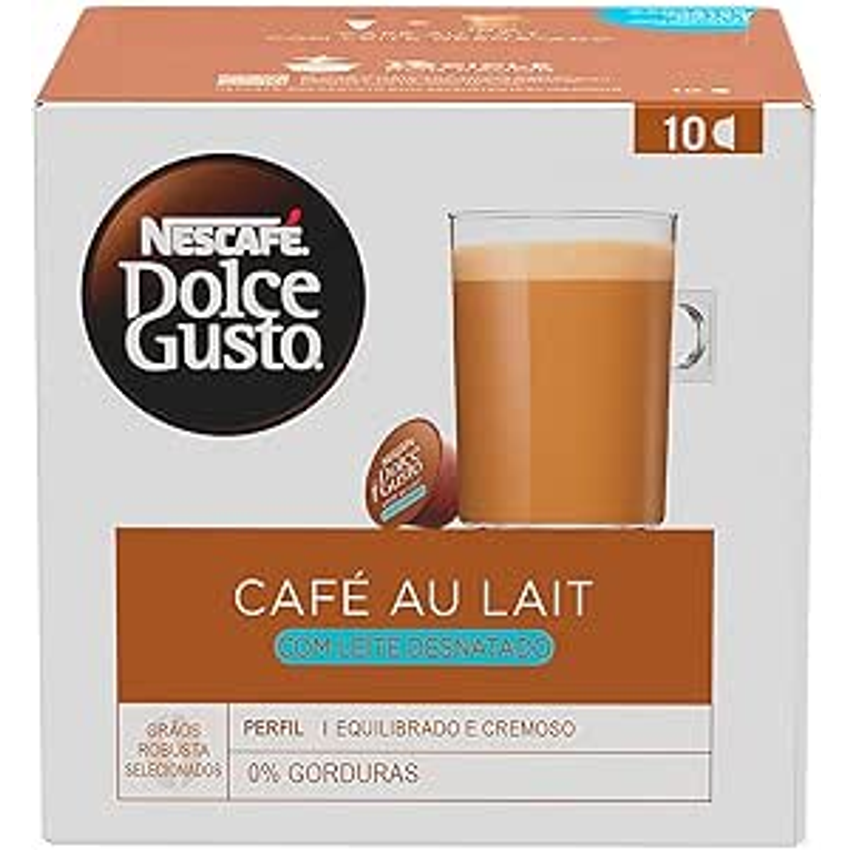 Dolce Gusto Ndg Cafe Au Lait Desn 10caps 100g