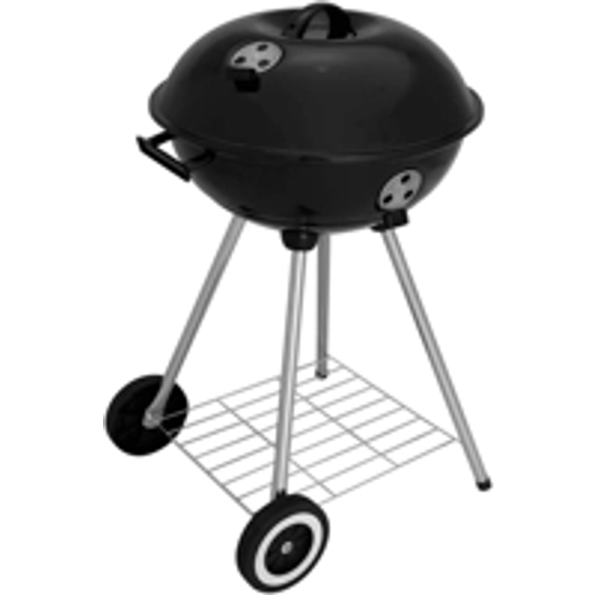 Churrasqueira Esmaltada A Bafo Guarapari, Mor, 46 Cm
