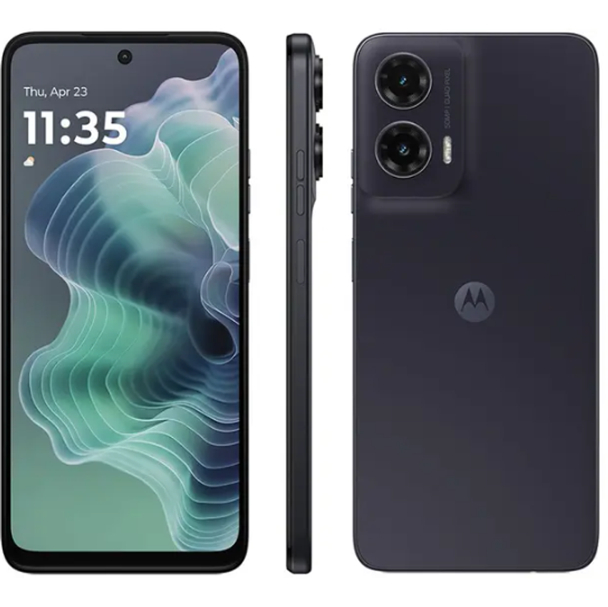 Smartphone Motorola Moto g35 128GB Grafite 5G 4GB RAM+8GB Ram Boost 6,7" Câm. Dupla Selfie 16MP