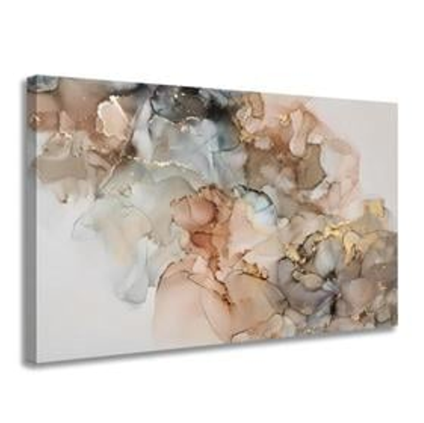 Quadro Decorativo Abstrato Decoração Sala Escritório Arte Moderna - Eco Decor