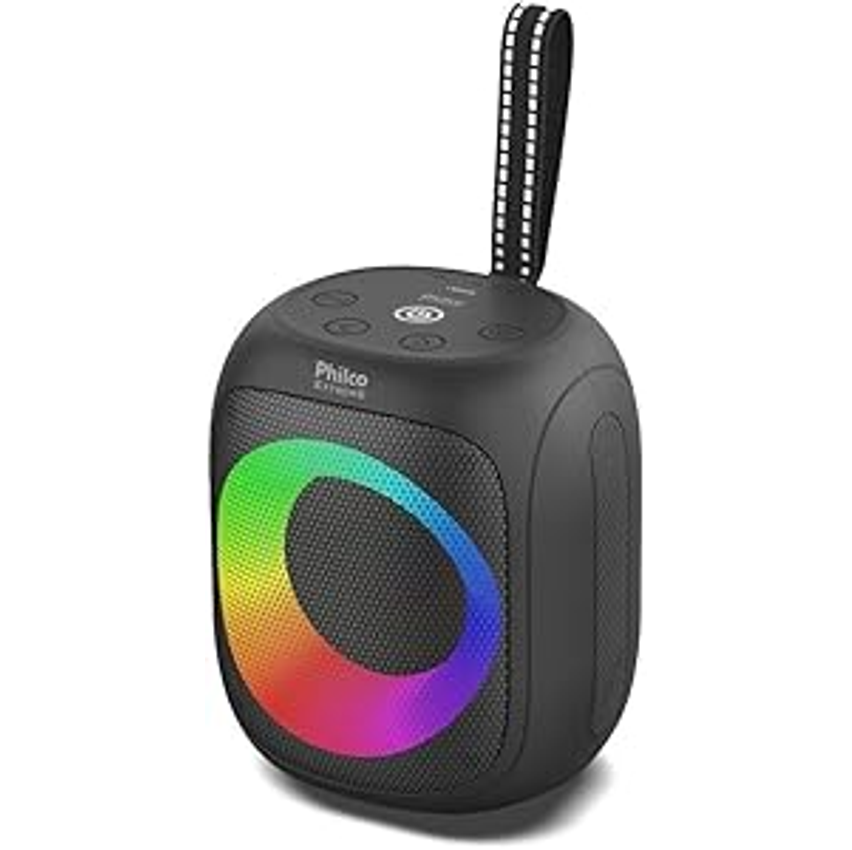 Speaker Philco PBS30 Flash Lights Bluetooth V5.1 30W Bivolt