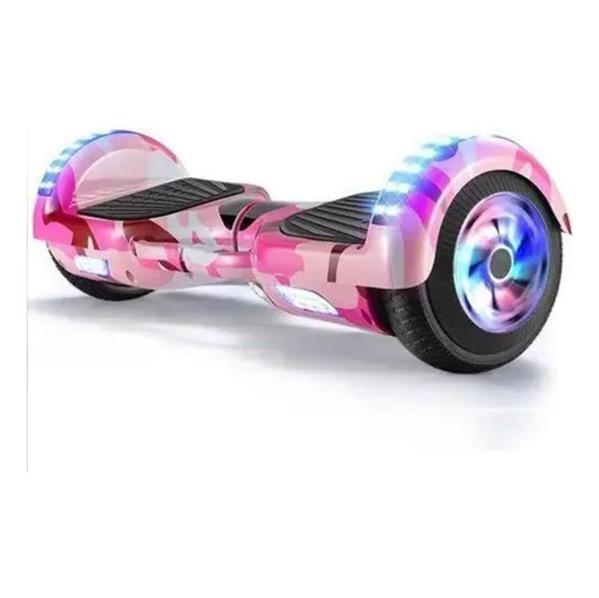 Hoverboard Overboard Skate Elétrico 6.5 Bluetooth Led