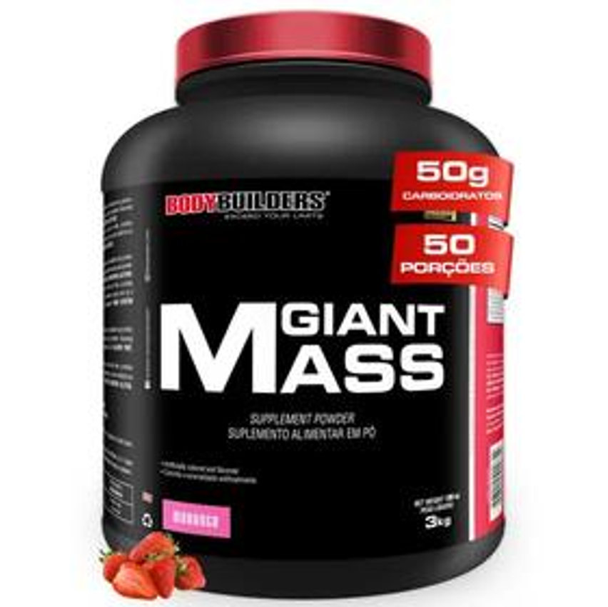 Hipercalórico Giant Mass Pote 3kg - Bodybuilders