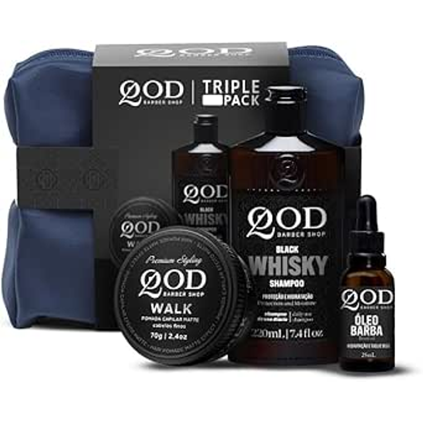 Kit Triple Pack, Qod Barber Shop, 315g