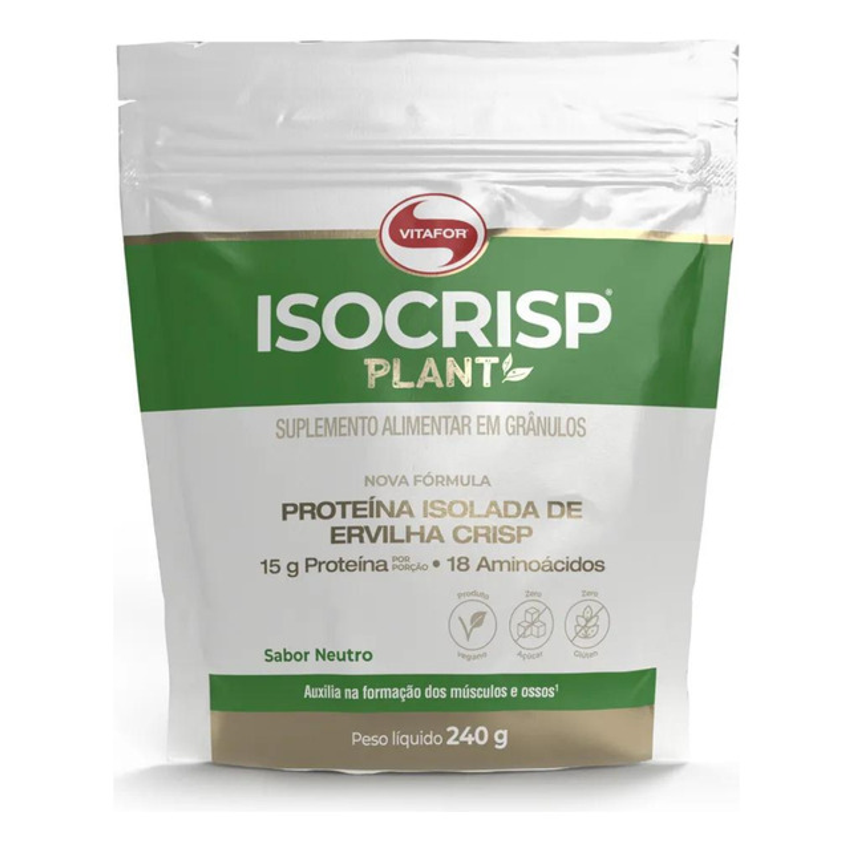 Proteína Vegana Isocrisp Plant Pouch 240g Vitafor