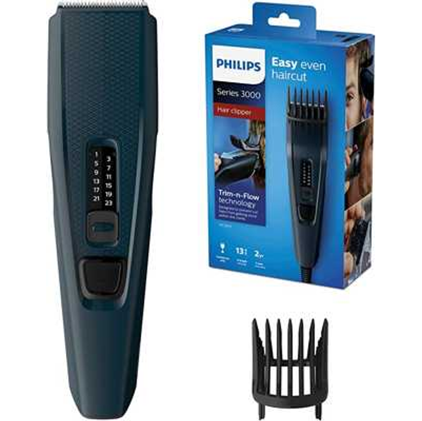 Cortador de cabelos Philips com 13 ajustes de altura, Bivolt - HC3505/15