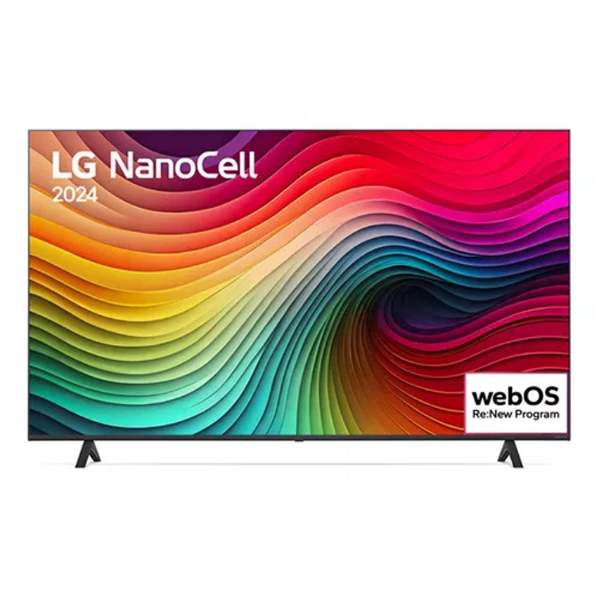 Smart Tv Lg 65" 4k Ultra Hd Nanocell 65nano80t Thinq Ai Webos 24 A5 Ger7 Ai Hdmi Usb Wi-fi Bluetooth Alexa Chromecast Com Controle Smart Magic