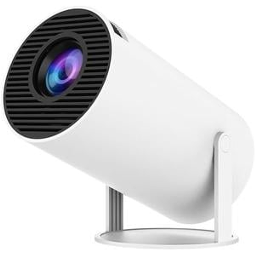 Salange HY300 Mini Projetor Portatil, 5G WiFi 6 Bluetooth 5.0, Smart Projetor Android 11, 8500 Lumens Proyetor LED 4K 1080P Full HD Suporte (EU Plug)