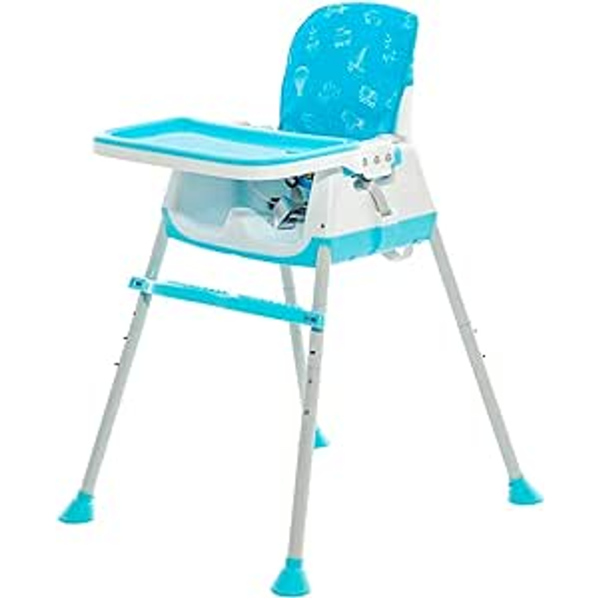 Cadeira de Alimentação Bebê Portátil Zest Maxi Baby (Azul)…