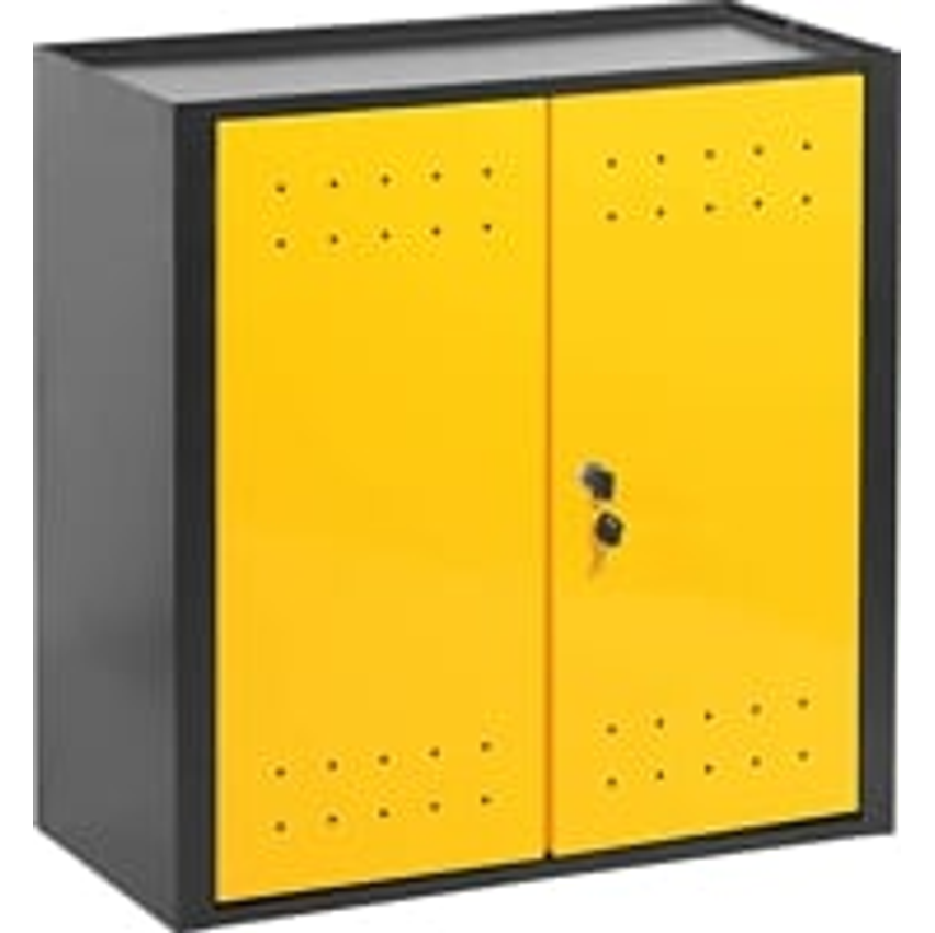 Vonder Armário Para Ferramentas Com 1 Prateleira Amarelo/Preto