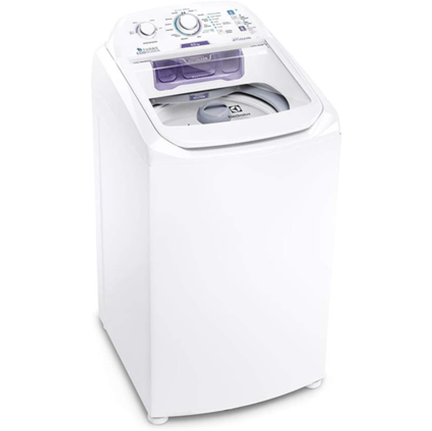 Máquina De Lavar Electrolux 8,5kg Branca Turbo Economia Com Jet&clean E Filtro Fiapos (lac09) 220v