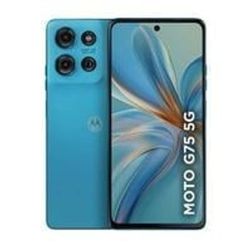 Smartphone Motorola Moto G75 256GB Azul 5G 8GB RAM 6,8" Câm. Dupla Selfie 16MP