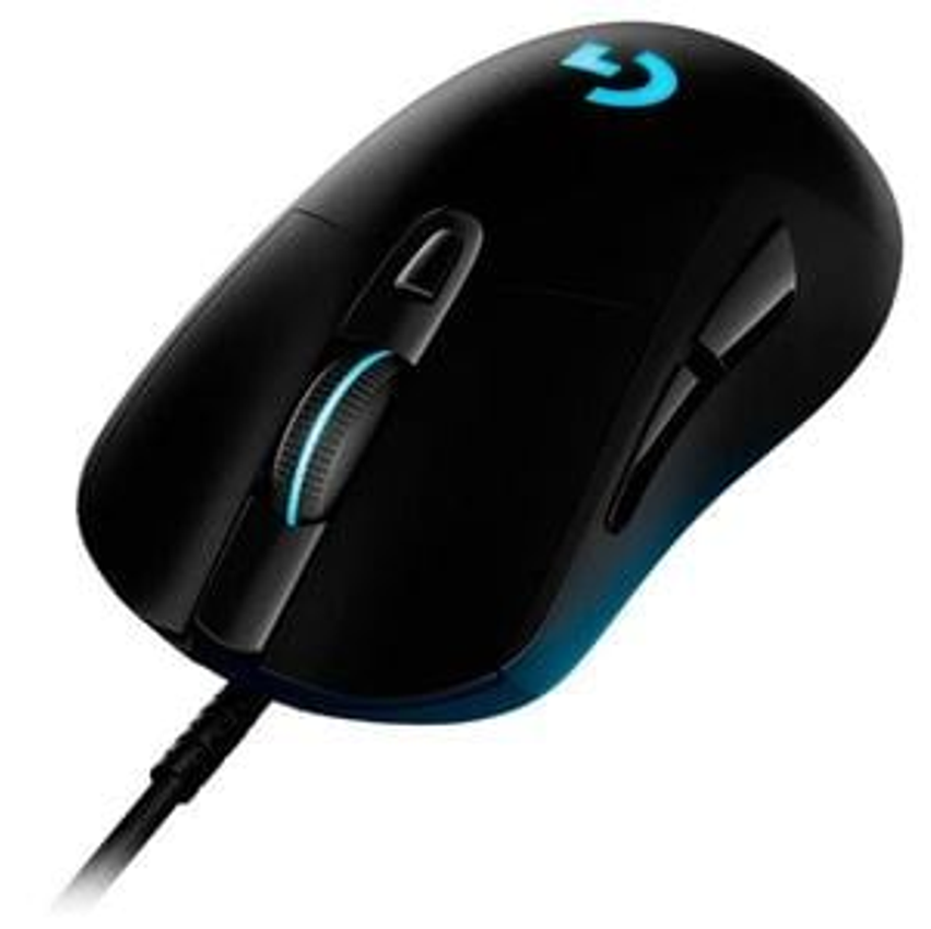 Mouse Gamer Logitech G403 HERO com RGB LIGHTSYNC, 6 Botões Programáveis, Ajuste de Peso e Sensor HERO 25K - 910-005631