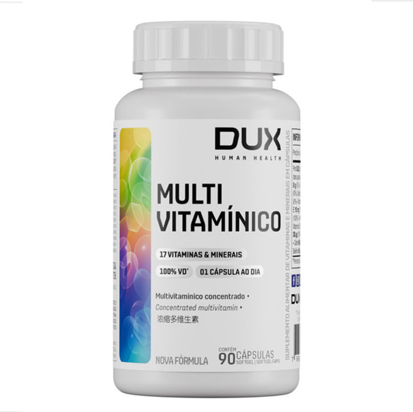 Multivitamínico Dux 90 Caps Original | Envio Full