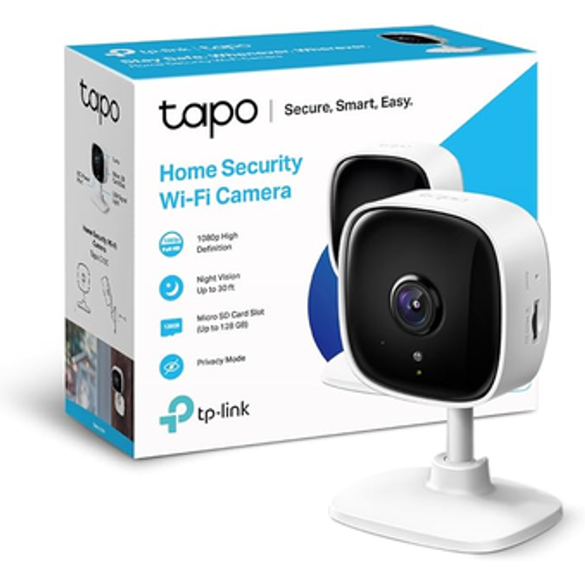Câmera Wi-Fi de Segurança Residencial TP-Link TC60