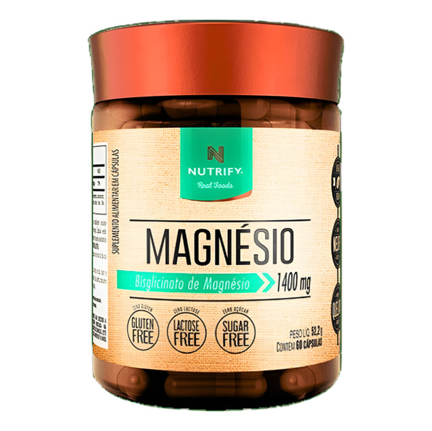 Magnesio Bisglicinato De Magnesio 1400mg  Nutrify