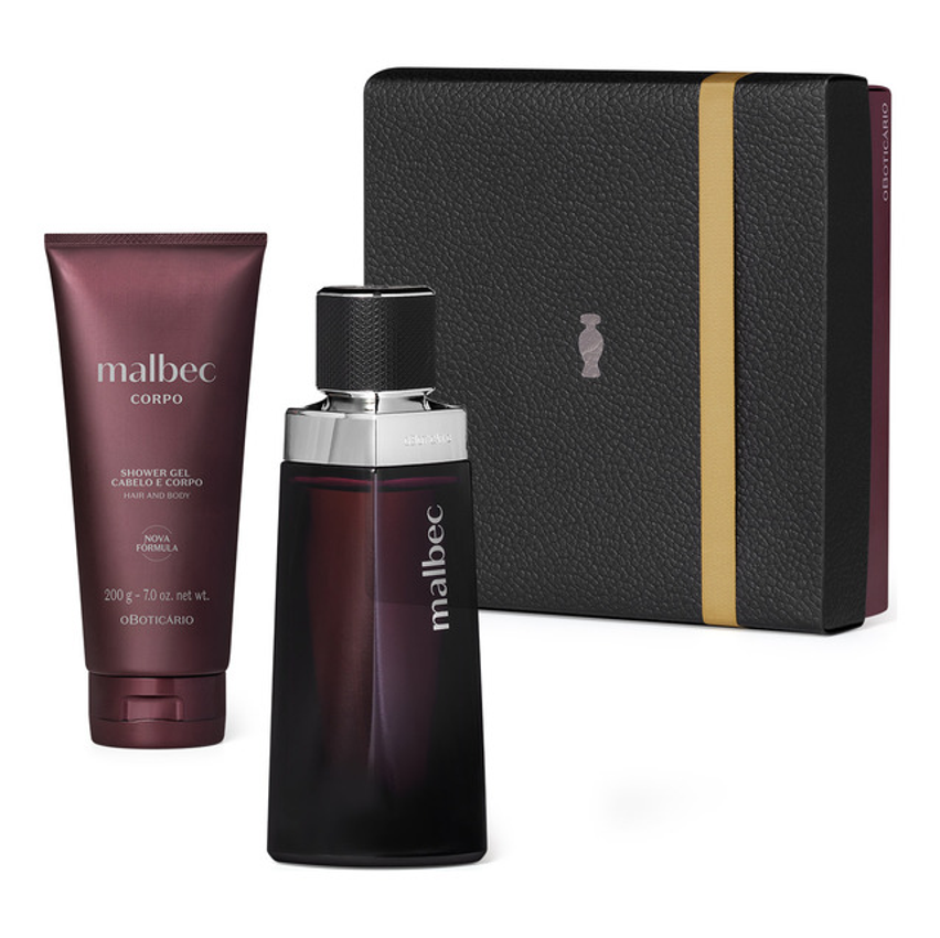 O Boticário Malbec Kit Presente 2 Itens