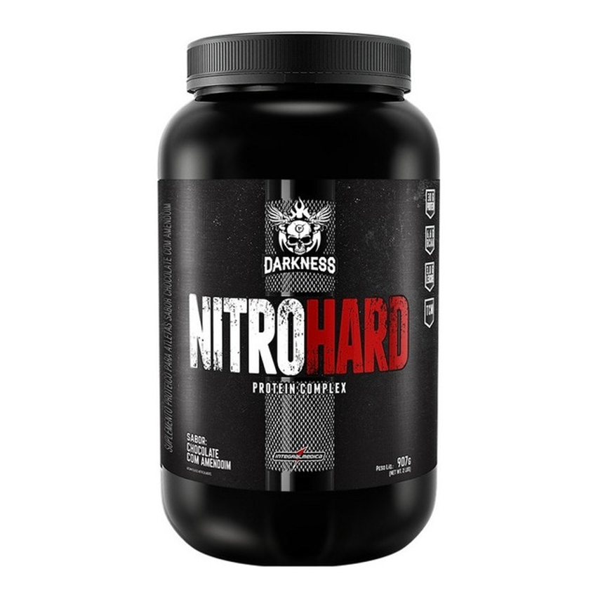 Nitrohard 907g Darkness Sabor Chocolate Proteína