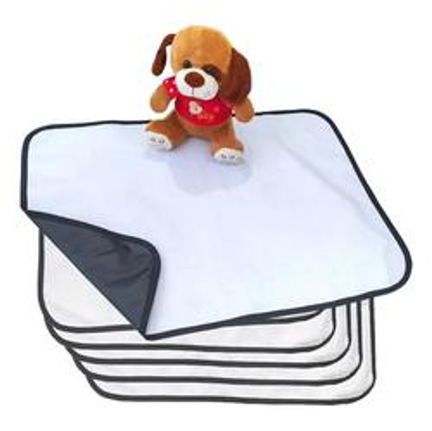 6 Tapetes Higiênico Para Cães De Grande Porte 80x60 Com Lona