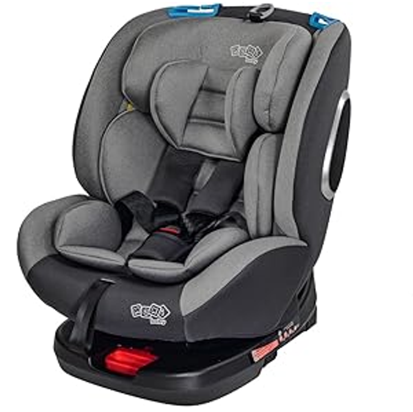 Cadeira de Carro infantil Max360 Isofix 36kgs Maxi Baby (Cinza)