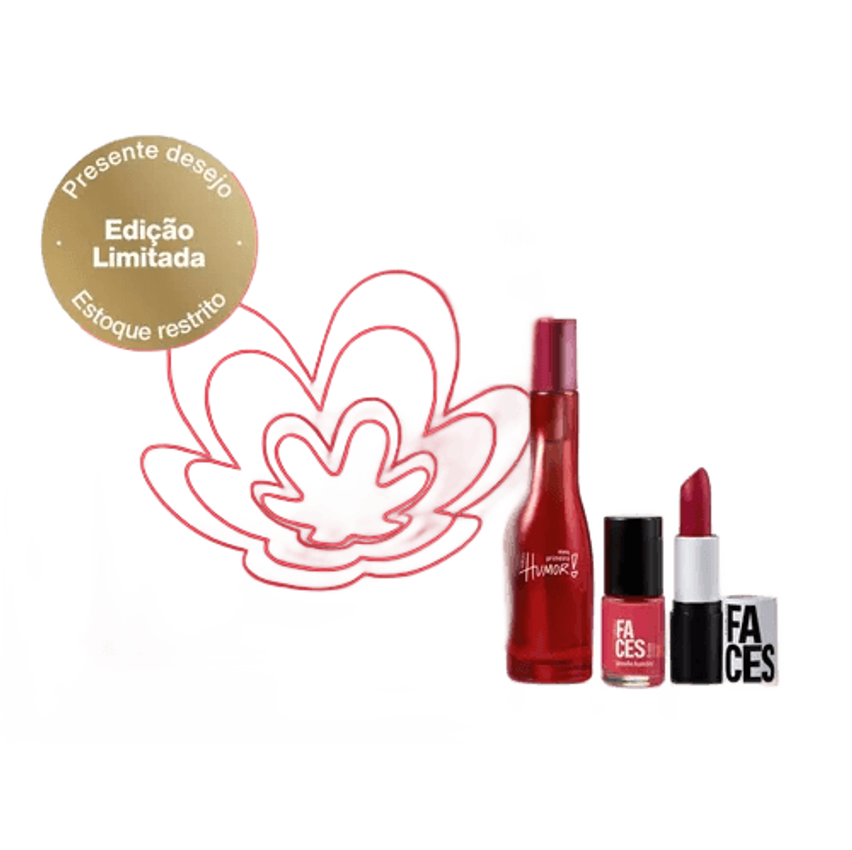 Presente Natura Faces E Humor (3 Produtos)