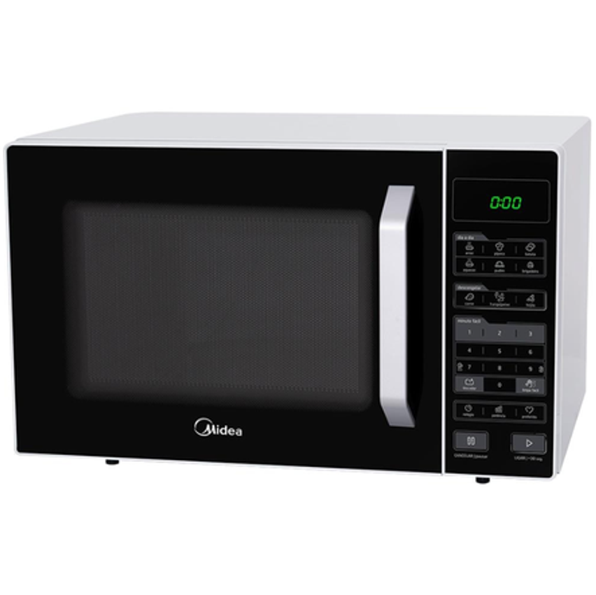 Micro-ondas 27l Branco E Preto Midea Led 220v Mxsa27p2