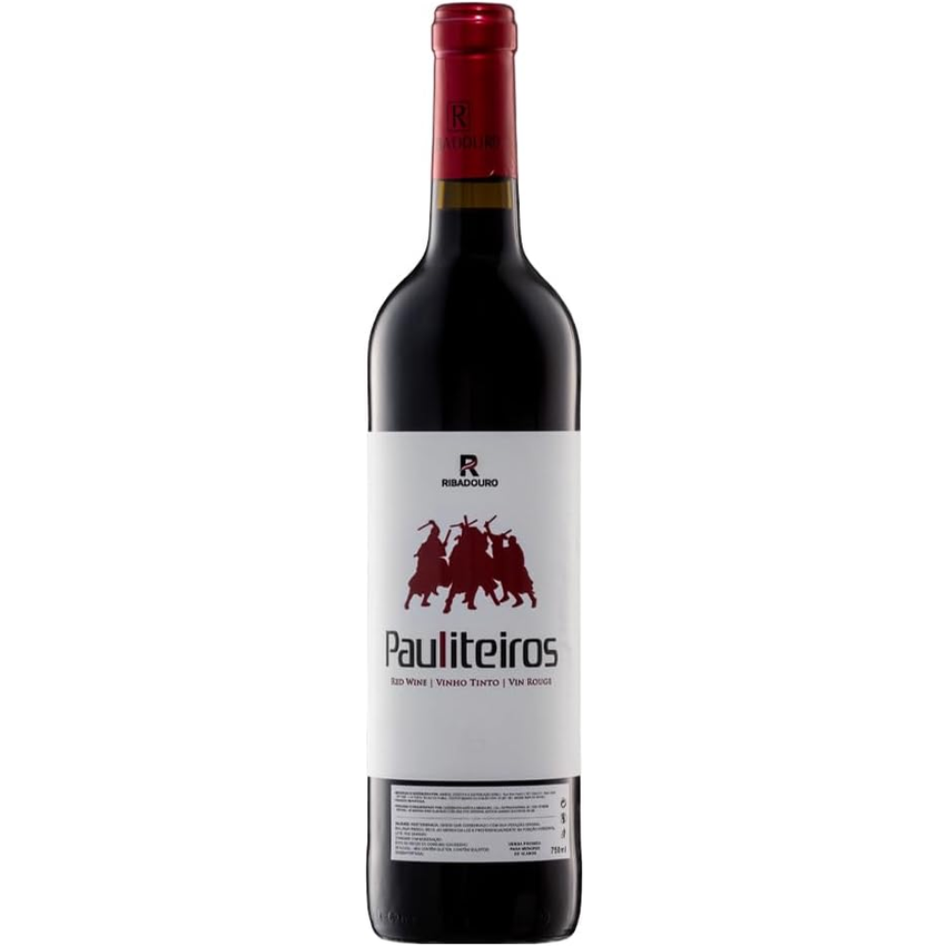 Pauliteiros Vinho Tinto Português Ribadouro 750ml
