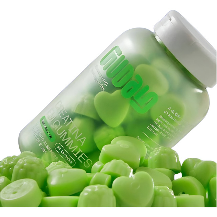 Full Guday Creatina Em Gummies - Pote Com 60 Gomas