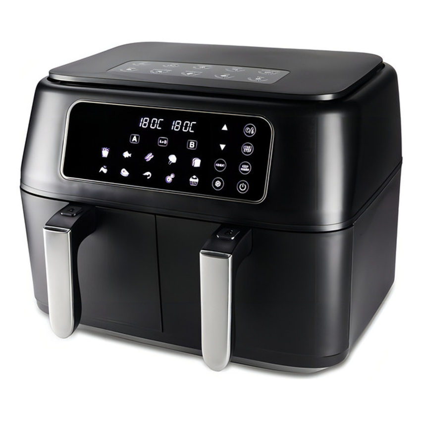 Fritadeira Dual Air Fryer ,hamilton Beach, Duplo Cesto 8 Lit