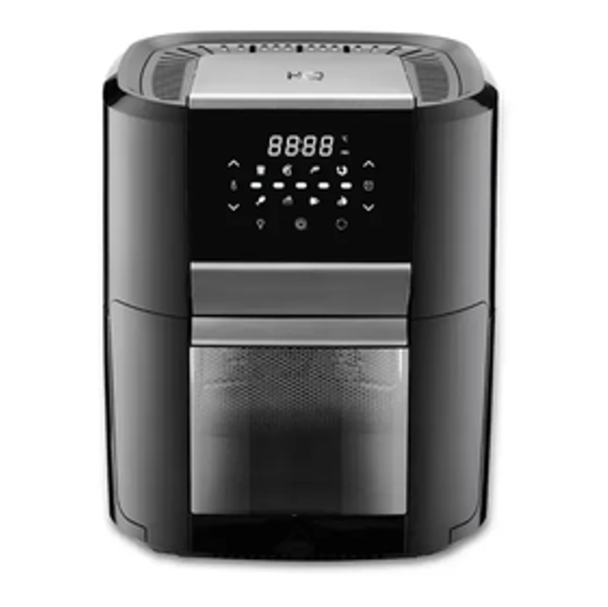Fritadeira Elétrica Air Fryer Oven Hq 12 Litros 1700w Preto Ra 015 - 127v