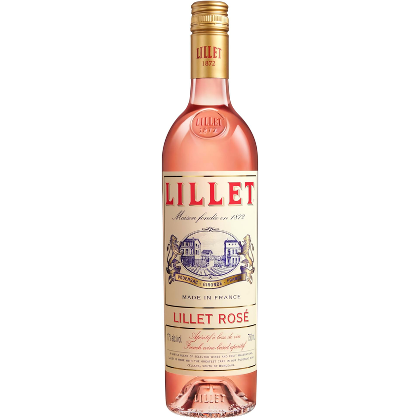 Aperitivo Lillet Rosé de Vinho Francês - 750 ml