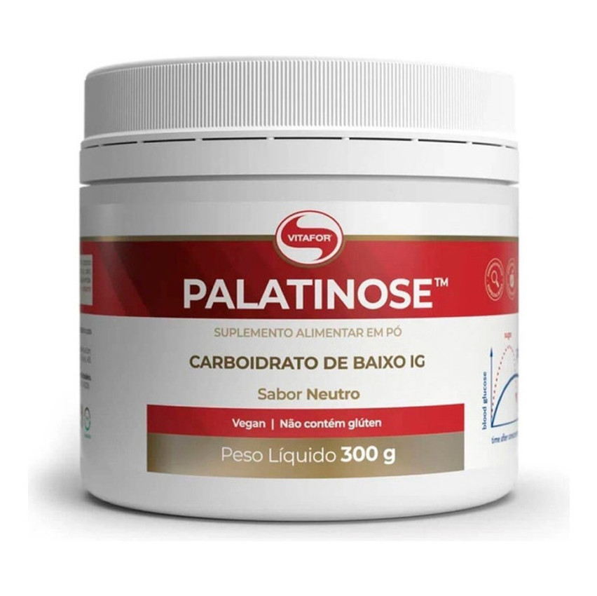 Palatinose Vitafor Vegano 300g Sabor Neutro