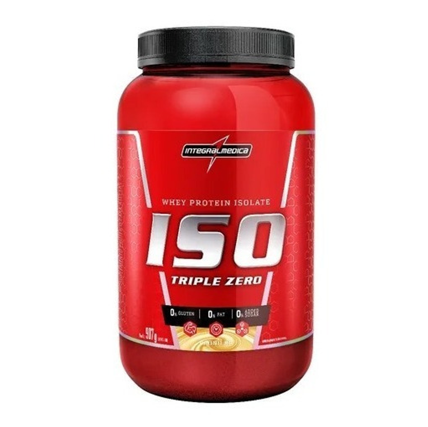 Iso Triple Zero Intregral Médica | 100% Whey Isolado (907g)