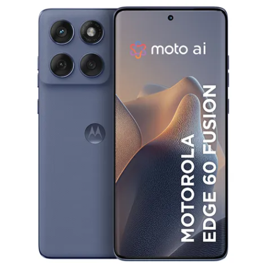 Smartphone Motorola Edge 60 Fusion 5g - 256gb 16gb (8gb Ram+8gb Ram Boost) 50mp Sony Ai Camera Ip68 Nfc - Cinza Vegan Leather