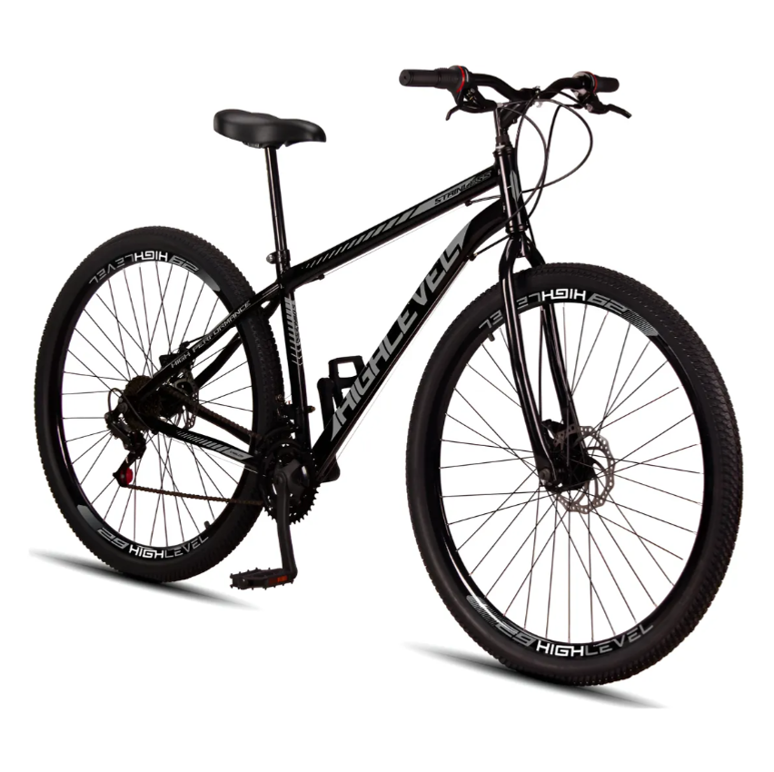 Bicicleta Aro 29 Aço Carbono Svj Freios A Disco 21 Vel