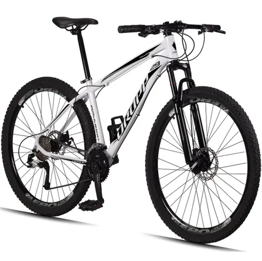 Bicicleta aro 29 Dropp Alumínio 21 Vel Marchas Freios a Disco Aluminum