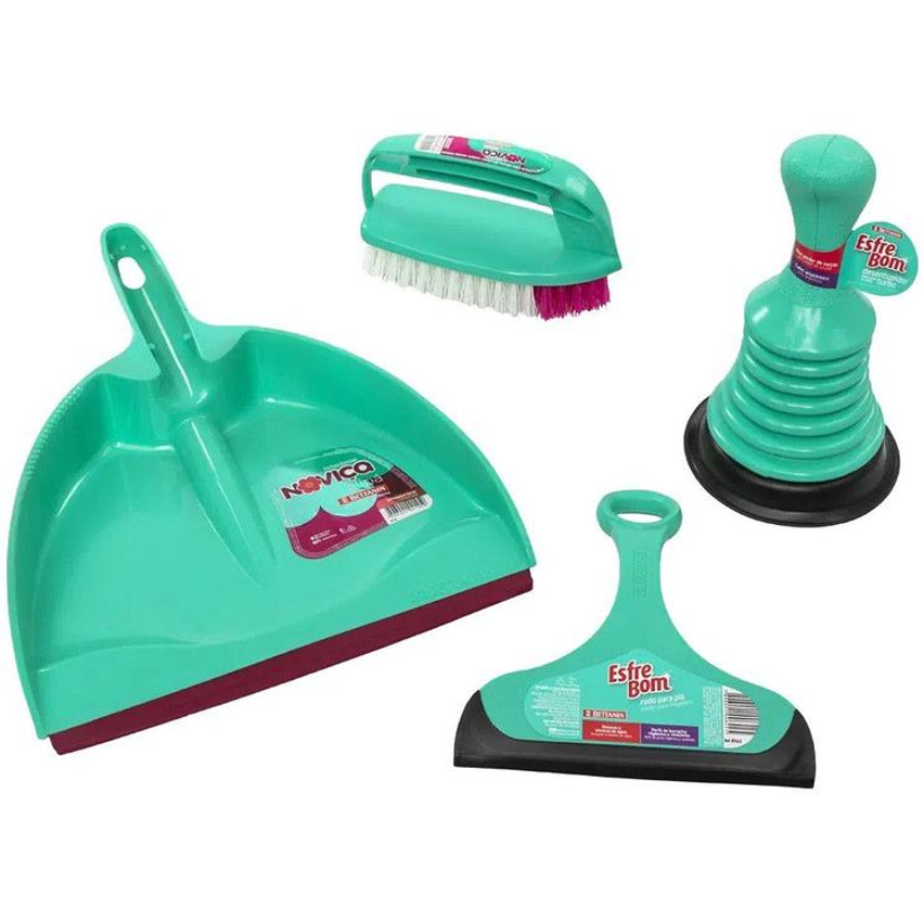 Kit Limpeza Noviça BT004K - 4 Peças