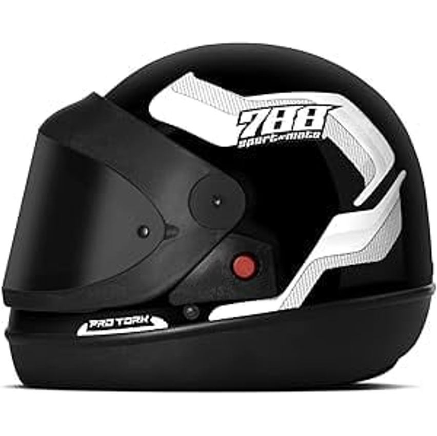 Capacete Motociclista Urbano Fechado Masculino Feminino San Marino Sport Moto 788 Pro Tork Ofert