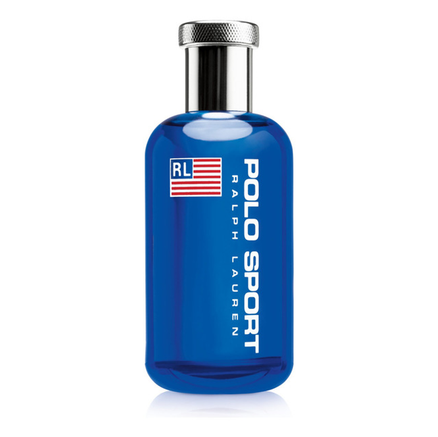 Perfume Masculino Eau De Toilette, Fragrância Fresca E Energética Com Notas Cítricas Aquáticas Menta Gengibre Sândalo E Almíscar, Polo Sport Ralph Lauren, Frasco Com 125ml