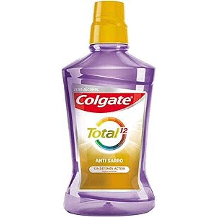 Colgate Enxaguante Bucal Total 12 Anti Tartar 500Ml