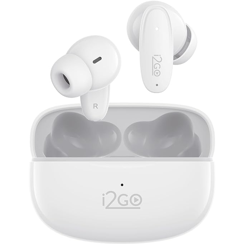 Fone De Ouvido Bluetooth Sem Fio TWS Air Buds GO 2.0 I2GO Com Estojo De Carregamento - I2GO Plus