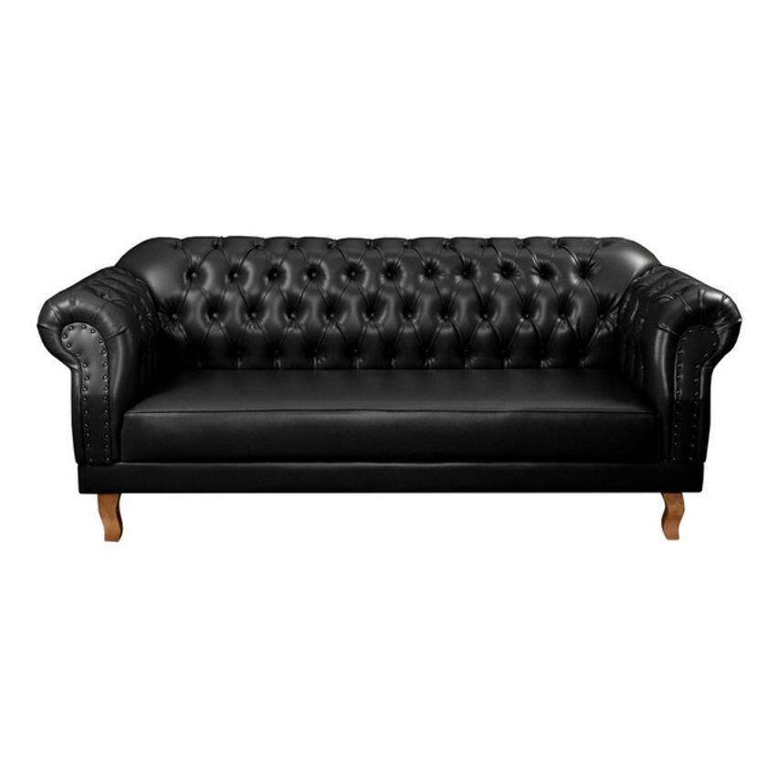 Sofá 3 Lugares Chesterfield Clássico Duque Wt