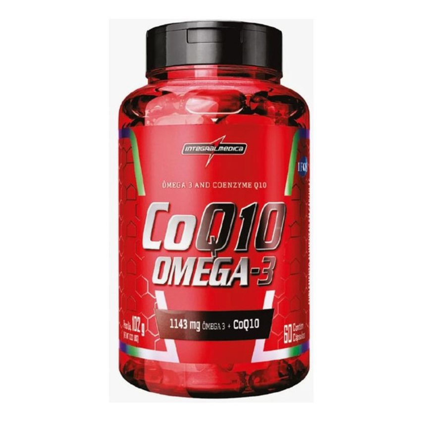 Coq10 Com Ômega 3 Integralmédica 60 Cápsulas