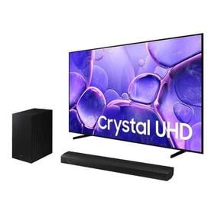 Samsung Smart Tv 50" Crystal Uhd 4k U8100f 2025 + Soundbar Hw-b550