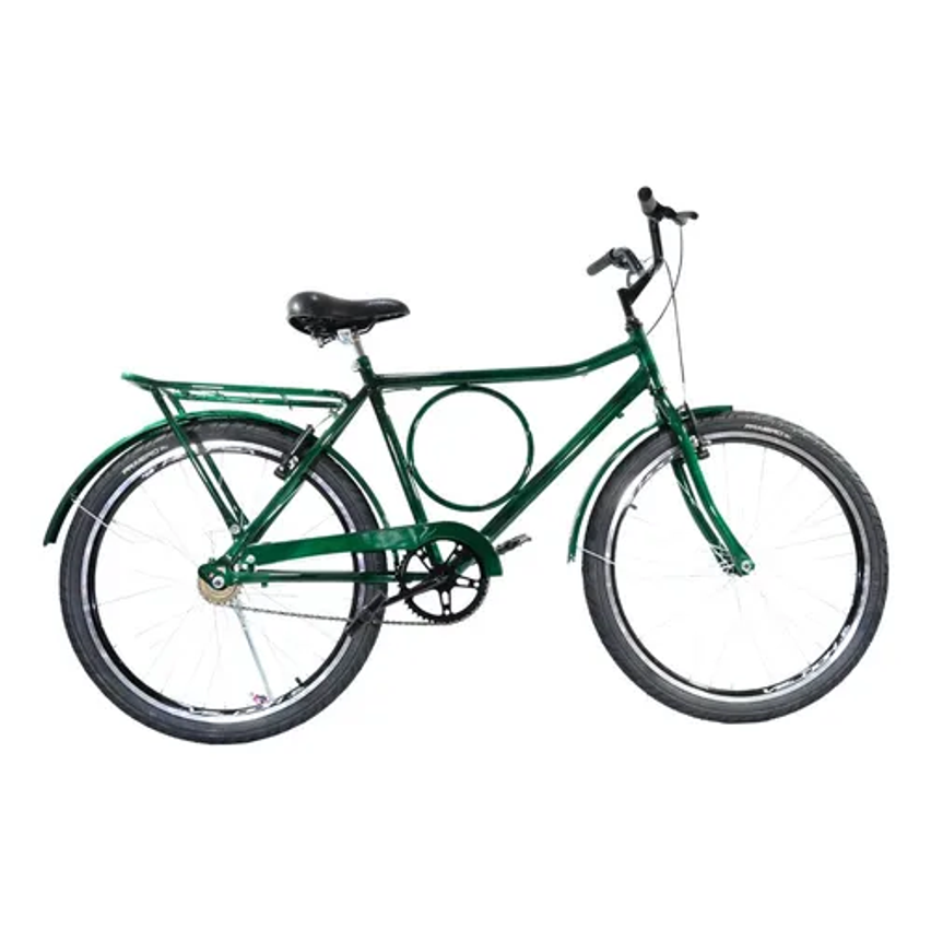 Bicicleta De Passeio Monark Barra Circular Aro 26 1v - Varias Cores