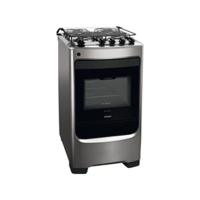 Fogão 4 Bocas Consul Inox Acendimento Automático - CFO4 NARUNA