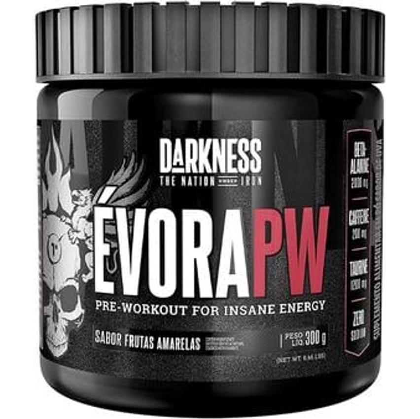 Darkness - Pré Treino Évora PW - 300g - Frutas Amarelas